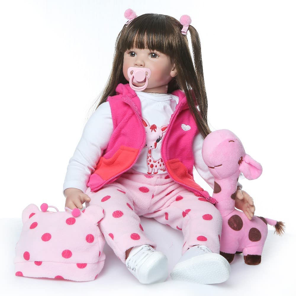 Amazon.co.jp: Angelbaby 人形 リボーンドール 幼児 女の子 人形 60cm